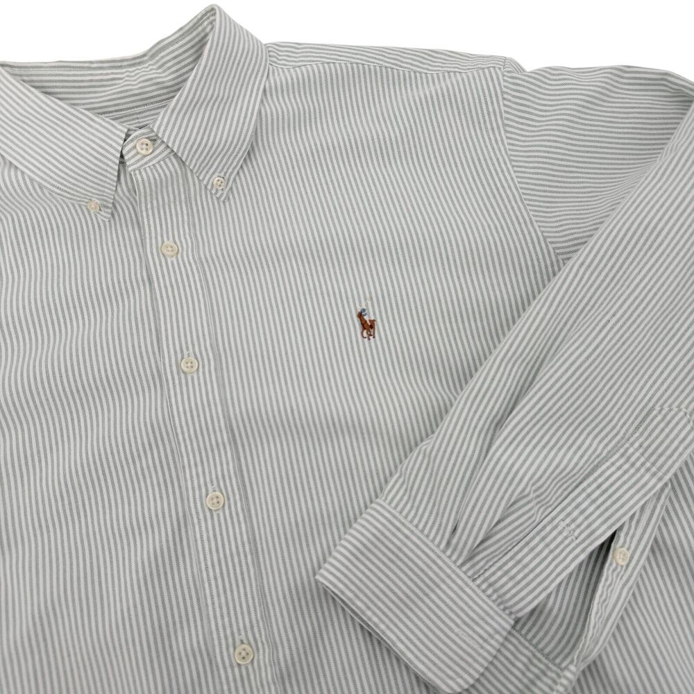 Ralph Lauren Classic Fit Button Down XXL Men's Long Sleeve‎ Striped